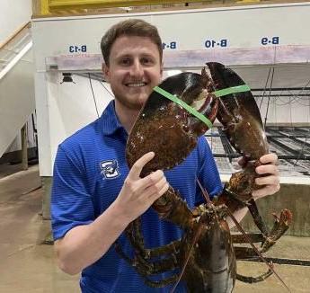 本·西格尔 holding lobster